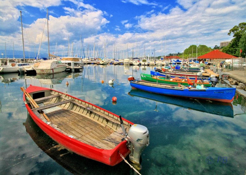 Au bord du Lac Léman