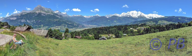 Vue du Haut de Combloux